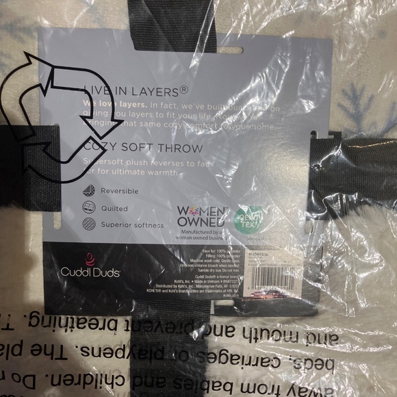 Cuddle Duds Super Soft Plush Throw Blanket - Picture 6 of 7